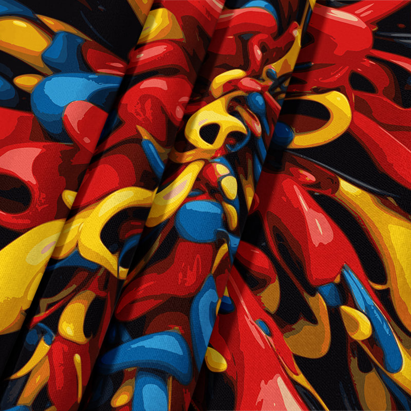 Tapisserie murale Biomorphic Abstraction 73, 26 po x 36 po