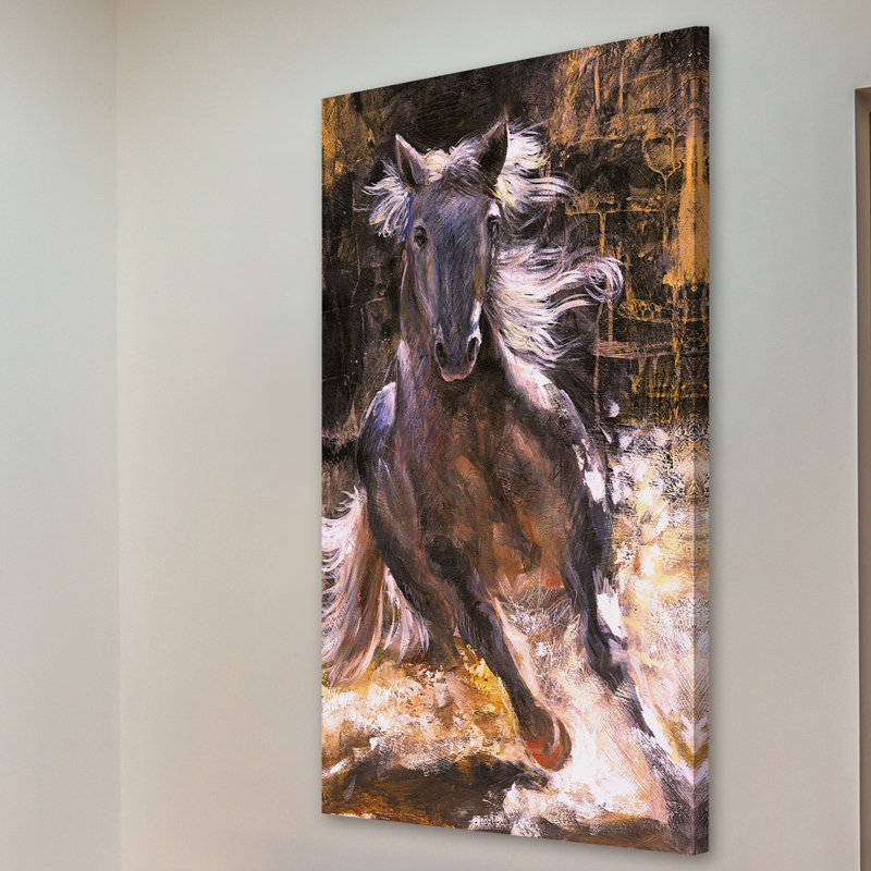 Alain Bonnec - Wrapped Canvas Painting, 91cm x 45cm x 3.81cm