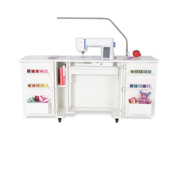 Arrow Sewing Bandicoot Sewing Cabinet with Hydraulic Machine Lift by ...