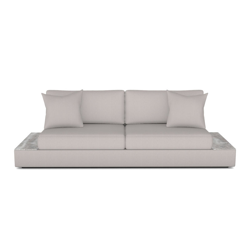 Embrace Stone Arm Sofa, Navada Granite