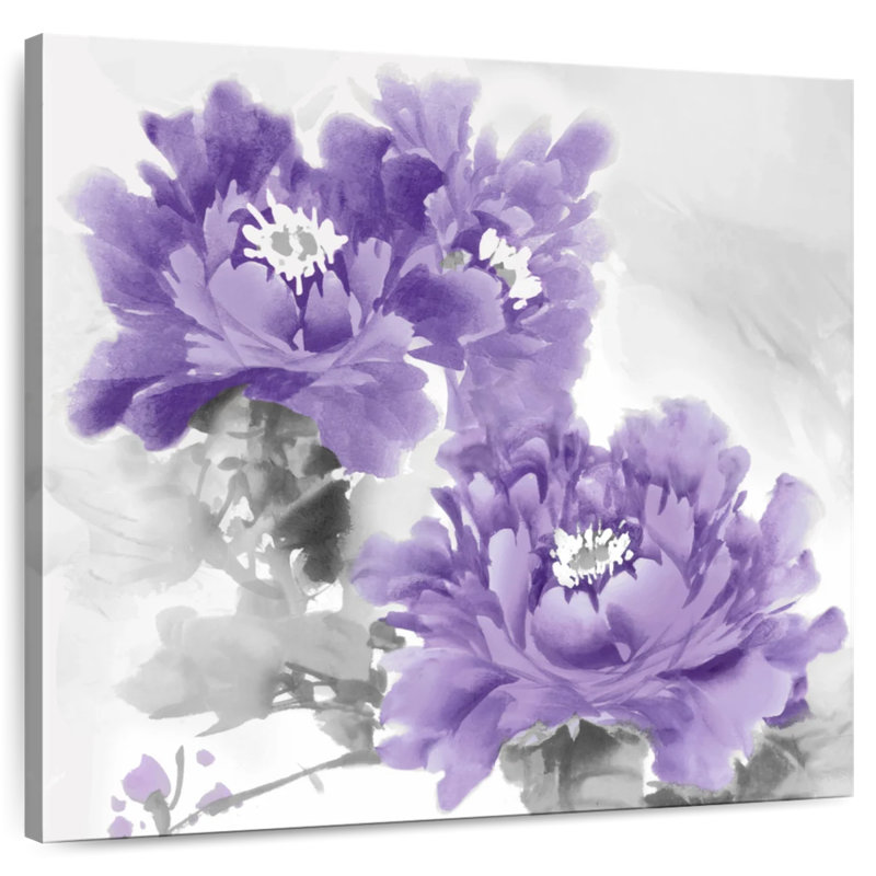 Harnek Flower Bloom In Amethyst I