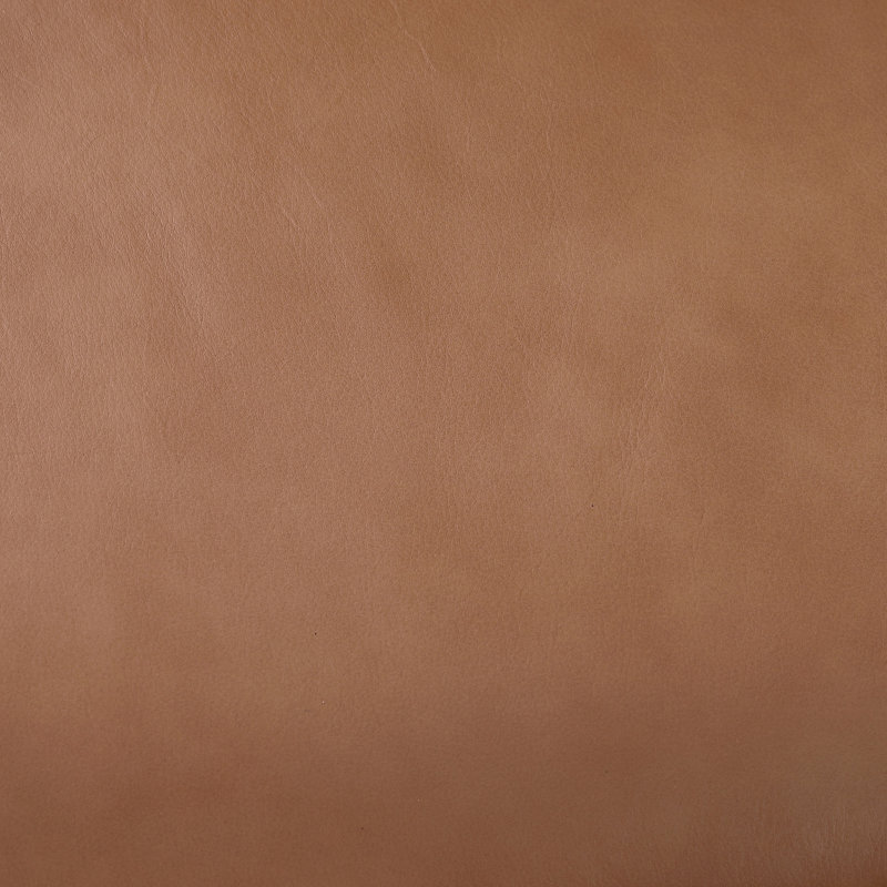 Divanitalia Top Grain Italian Leather Loveseat, Cognac
