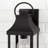 Adela Davida 6" W X 17" H Outdoor 1-Light Small Wall Lantern With Clear Glass-70886256