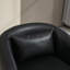 Chryssi Faux Leather Swivel Barrel Chair-1975871542