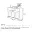 Armoire décorative à pousser pour ouvrir les portes-112431463-112431462