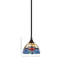 Mini-luminaire suspendu suspendu avec tige en verre 7 po-99540626-122428886