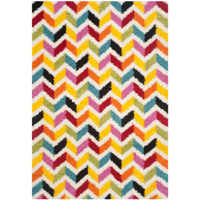 Sgk-Shag Kids Performance Chevron Rug