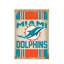 Tapisserie murale 36 "x 54" Miami Dolphins-128498532