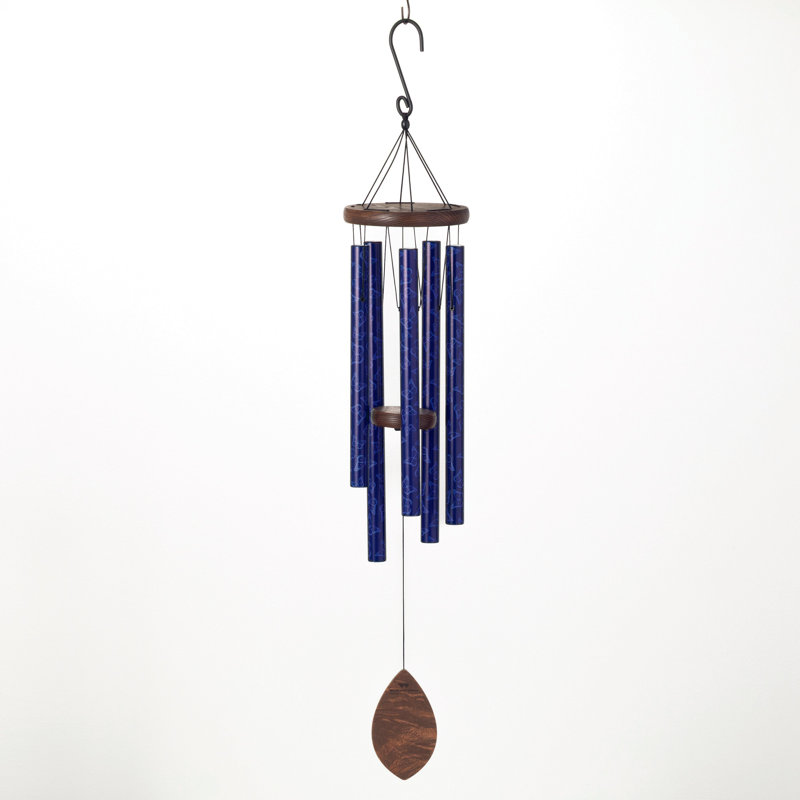 Carillon papillon bleu