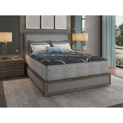 Restonic Comfort Care 14" Hybrid Mattress, Individual Pocketed Coil Mattress, Firm Comfort