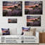 Serenade mauve avec impression sur bois-748499540