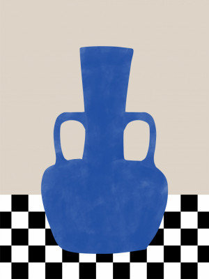 Aspectratio  Indigo35, 76.2 cm H x 50.8 cm W