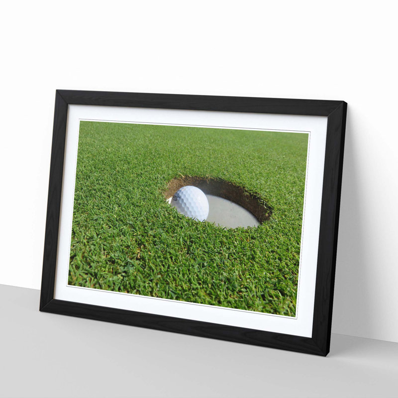 Single Picture Frame Print, Black