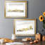Or sur l'horizon I - ensemble de 2 reproductions de cadres photo-995477561-995477560