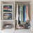 Sorbus Large Storage Box 2-Compartment Foldable with Window & Handles 2 Pack-396946677