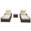 Chaise longue inclinable avec coussin Elia-17063382