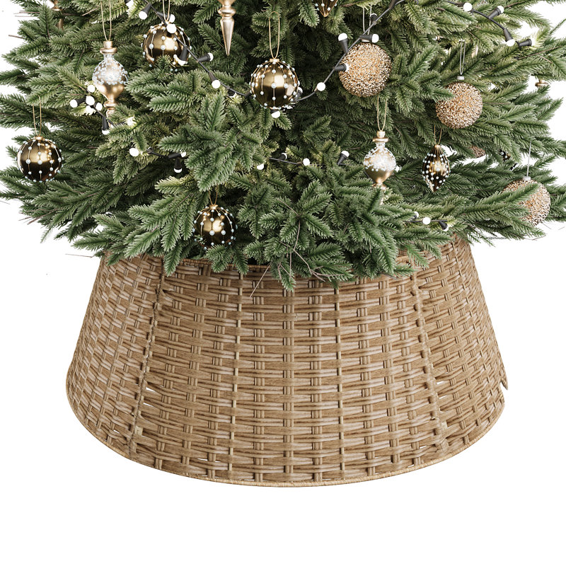 28.1 " Tree Collar, Naturel