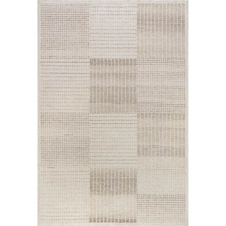  Montceito Tiled Wool Area Rug