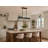 32-inch Black Industrial 5-Light Pendant Chandelier