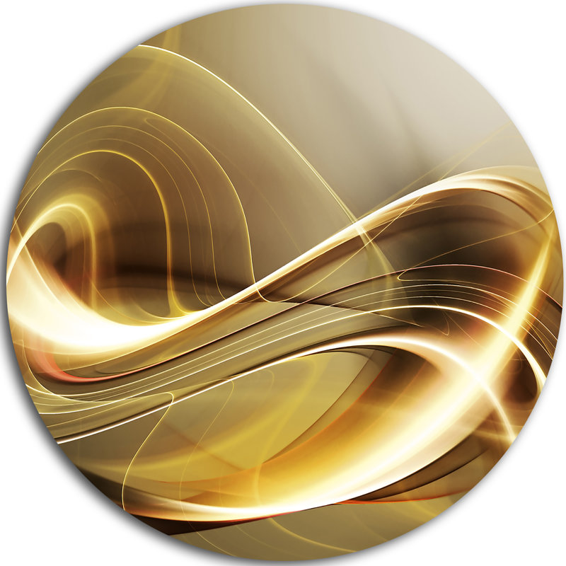 Corwin Abstract Elegant Modern Sofa - impression d'art graphique, H 23 po x l 23 po x P 1 po, Métal métal
