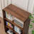 Small sized solid wood bookcase