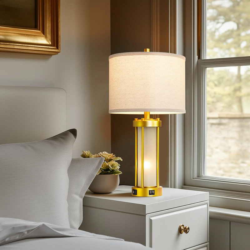 Ensemble de 2 lampes de table RORIA Modern Farmhouse