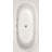 Caribe 72'' x 36'' Whirlpool Gelcoat Bathtub-9227775-88749582