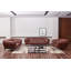 Fauteuil en cuir brun 40 EK8009 40-708409500