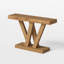 119.9Cm Solid Wood Console Table