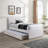 Myles Pittenger Chenille Fabric Twin Trundle Bed-97582918