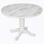 Ensemble 5 pièces de table de salle à manger et chaises, table de cuisine en bois massif avec 4 chaises-347806106-347806107