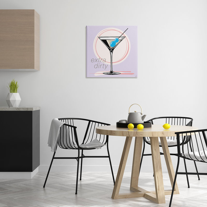 «Extra Dirty Martini» par Elizabeth Medley, H 24 po x l 24 po