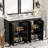 Small Bathroom Vanity Combo with separate Double Vanities