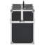 Birgir Make-up Case 38 x 23 x 34 cm Black Aluminum