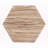 Jorja End Table with Woven Grasscloth Hourglass