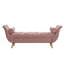 Banc rembourré, banc de bout avec 2 coussins, repose-pieds capitonné-323438870