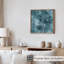 «Beach and Coastal Ocean Waves», motif nautique sans cadre
