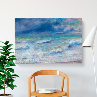 Seascape by Pierre-Auguste Renoir - Wrapped Canvas