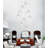 10-light High Ceiling Chandelier With Crystal Drops