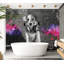 Murale animaux pelez et collez - chien dj-917923532