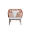 Kodo Cocoon Rust Rope Cinnamon Quick Ship Set Combi 2 Almond/Burnt Orange