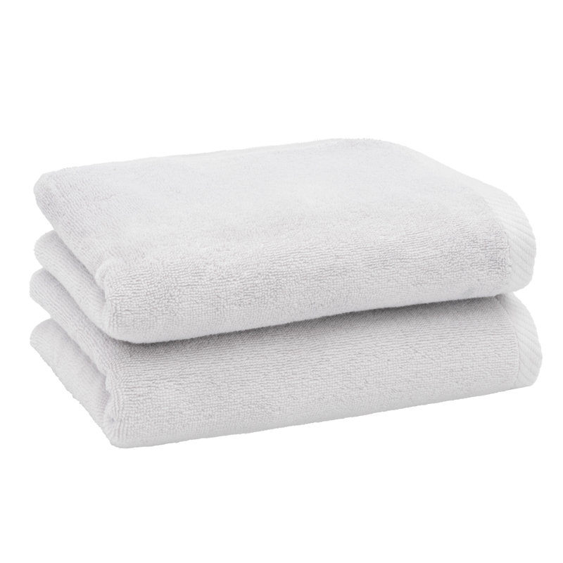 Débarbouillette en coton , Argent