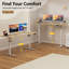 Bureau debout réglable électrique Oishee-884120246-884120233