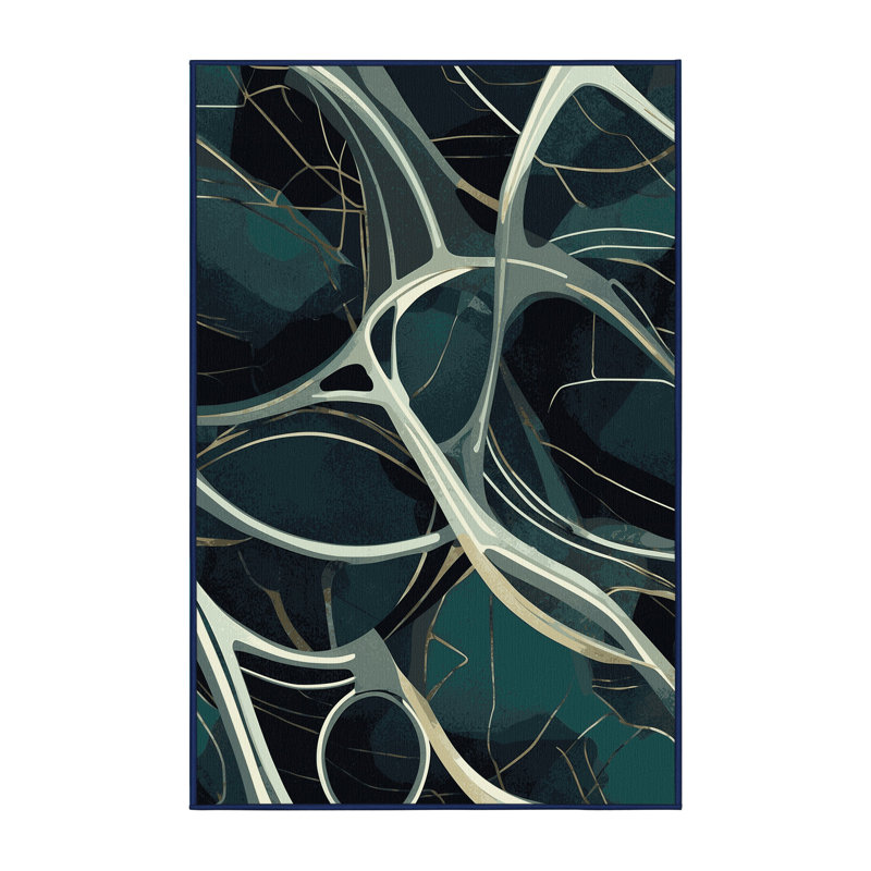 Celestial Flux Rug, Rectangle 4' x 6'