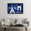 «Paris Blue» par Edward Selkirk - Giclée sur toile tendue avec châssis-31840338-73214435-73214436