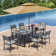 Rajibul Rectangular Outdoor Dining Table