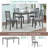5 Piece Modern Dining Set