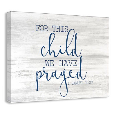 For the Child for this Child Kids Wall Décor