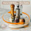 Plateau rond en marbre naturel Guein