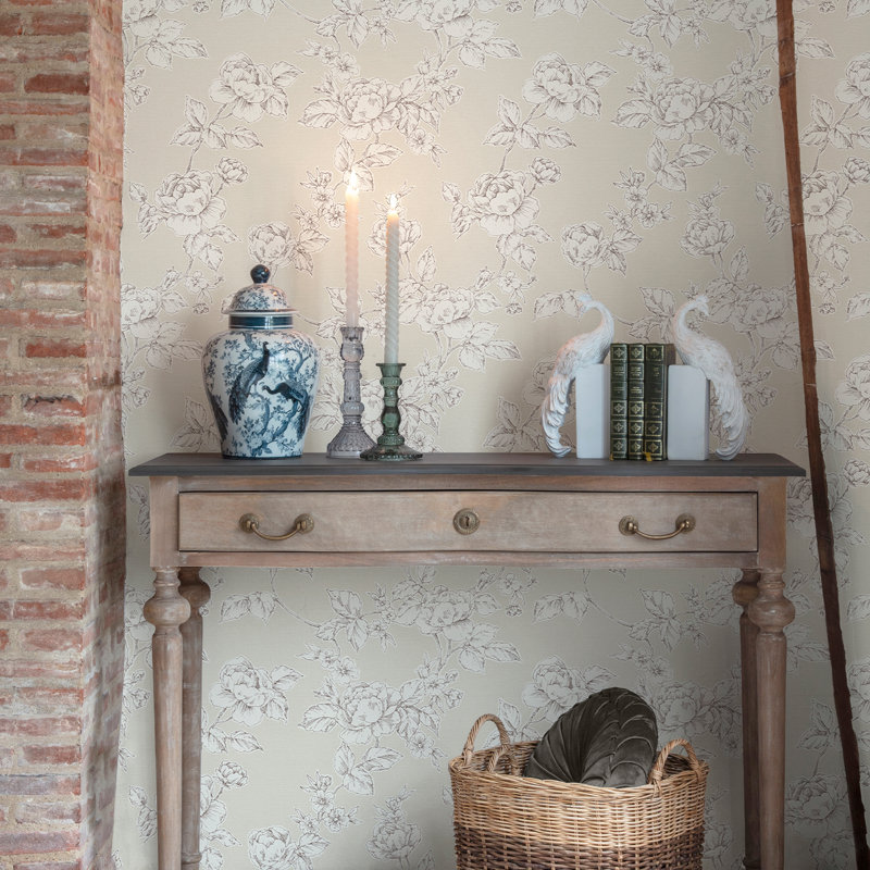 Laura Ashley Pollington Roses fond d'écran, Beige